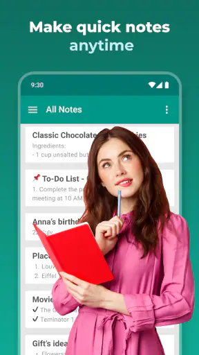 Bloc-notes - Notes simples
