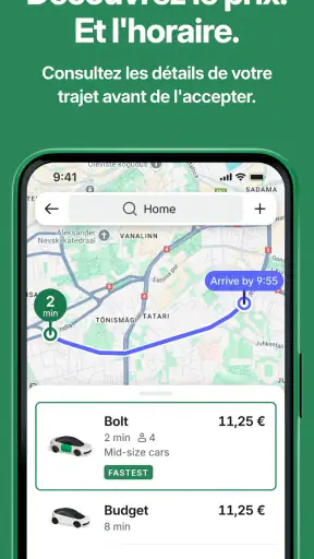 Bolt : Demandez un Trajet 24/7