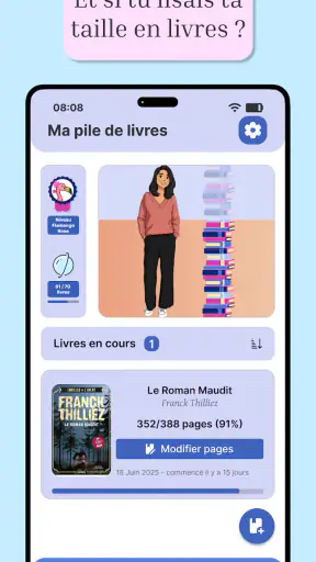 Book Nova : Suivi de Lecture