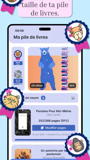 Book Nova : Suivi de Lecture