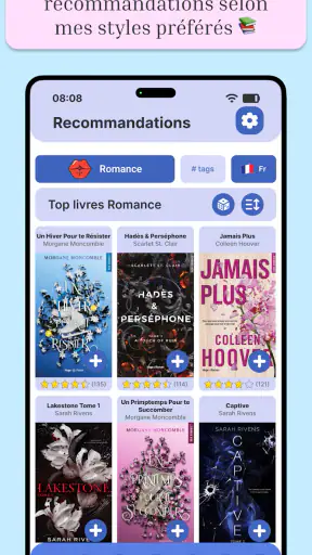 Book Nova : Suivi de Lecture