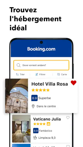 Booking.com: Hôtels et voyage