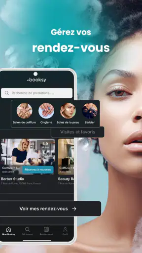 Booksy pour clients