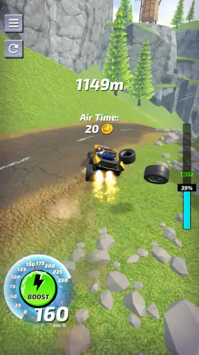 Boost Rider: Jeu de Voiture