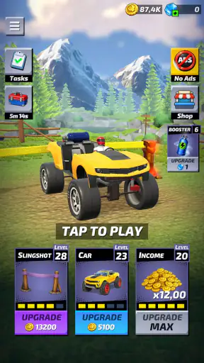 Boost Rider: Jeu de Voiture