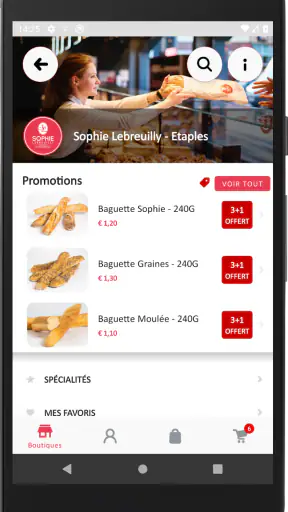 Boulangerie Sophie LEBREUILLY