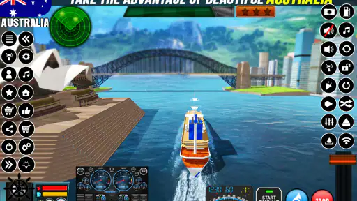 Simulateur de Navire Brésilien