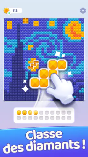Brilliant Sort: Puzzle diamant