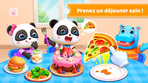 Bus Scolaire de Bébé Panda