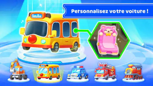 Bus Scolaire de Bébé Panda