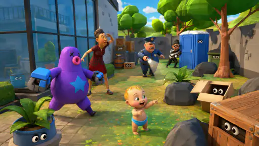 Cache-cache : qui est papa