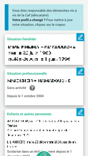 Caf - Mon Compte