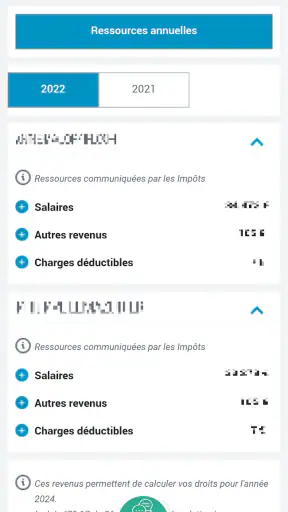 Caf - Mon Compte