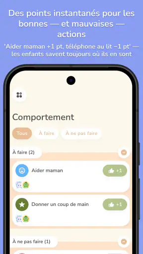 Plan corvées: Family Rewards