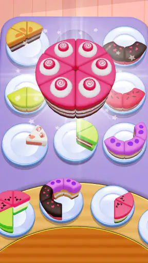Cake Sort - Trier les gâteaux