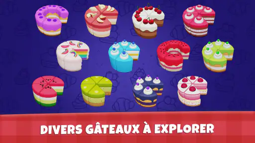Cake Sort - Trier les gâteaux