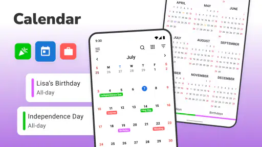 Calendar 2026: Simple Calendar