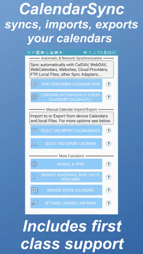 CalendarSync - CalDAV and more