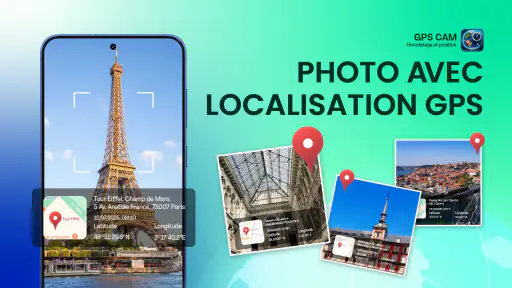 Cam GPS: Heure & Lieu