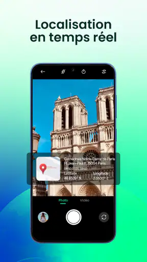 Cam GPS: Heure & Lieu