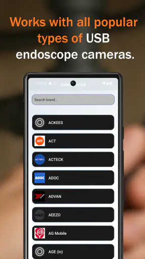 Camera endoscope