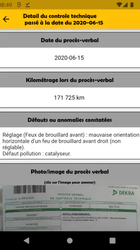 Carnet Entretien pour Voitures