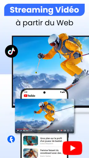 Cast to TV for Chromecast TV