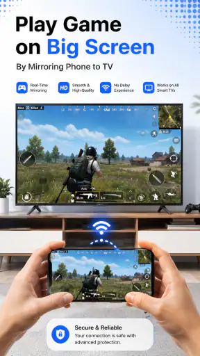 Cast to TV: Screen Mirroring