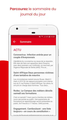 Centre Presse Aveyron, Le Jour