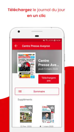Centre Presse Aveyron, Le Jour