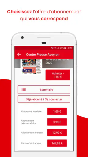 Centre Presse Aveyron, Le Jour