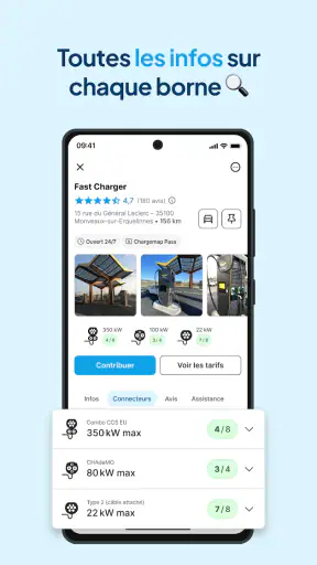 Chargemap - Bornes de recharge
