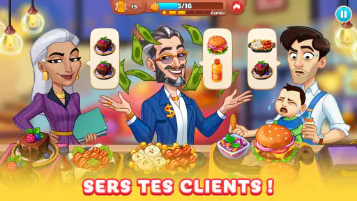 Chef Friends: Jeu de Cuisine