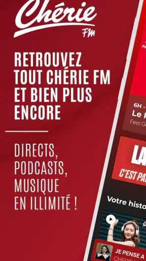Chérie FM : Radios & Podcasts