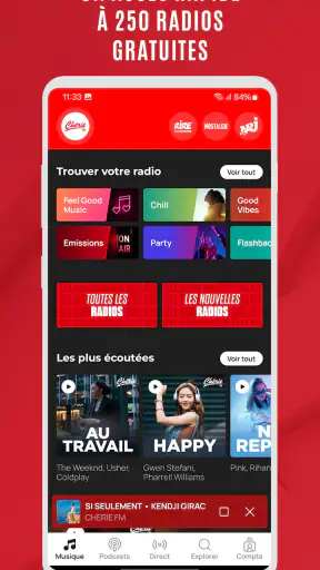 Chérie FM : Radios & Podcasts