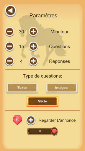 Chevaux - Quiz