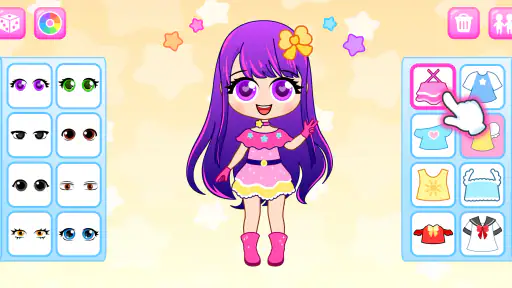 Chibi Poupée Jeux de Fille 2-6