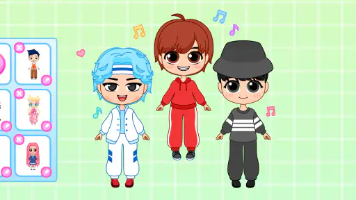 Chibi Poupée Jeux de Fille 2-6
