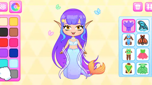 Chibi Poupée Jeux de Fille 2-6