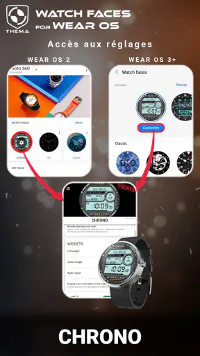 Chrono Watch Face