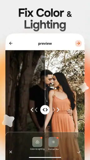 Citrus 1 Tap Photo Enhancer AI