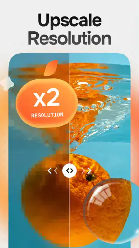 Citrus 1 Tap Photo Enhancer AI