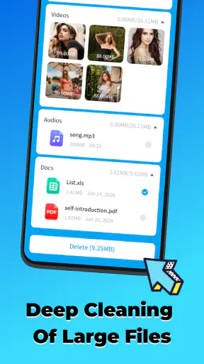 Clean Phone Storage