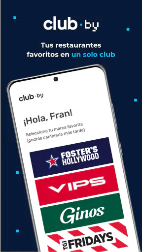 Club by: Descuentos y delivery