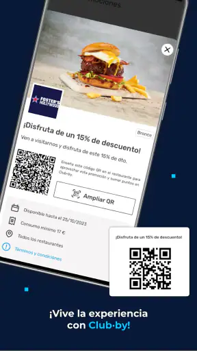 Club by: Descuentos y delivery
