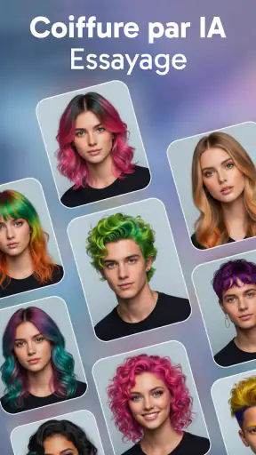 Coiffure IA: Coupe de Cheveux