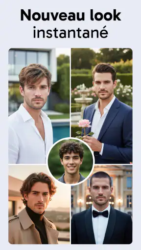Coiffure IA: Coupe de Cheveux