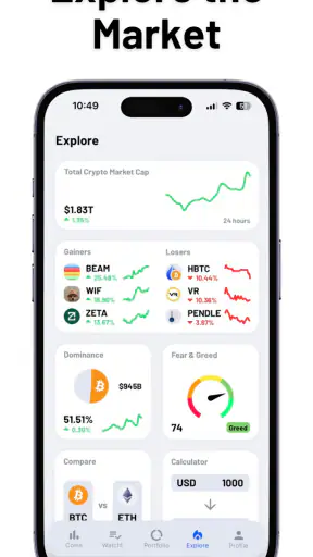Coin Portfolio: Crypto Tracker