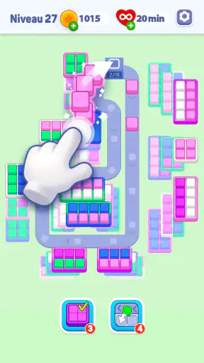 Color Cube Match : Jeu de tri