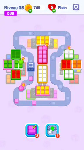 Color Cube Match : Jeu de tri